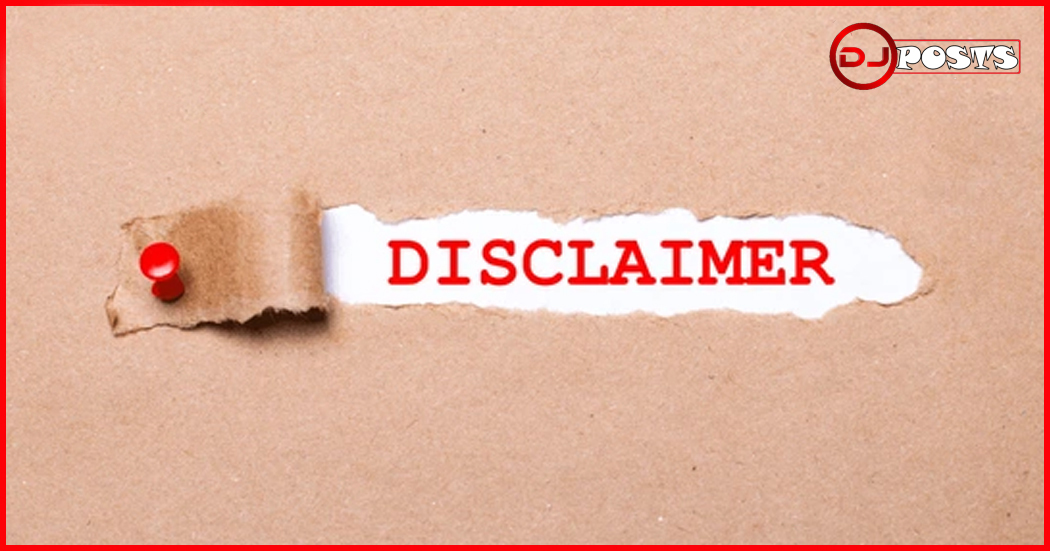Disclaimer 1 Disclaimer