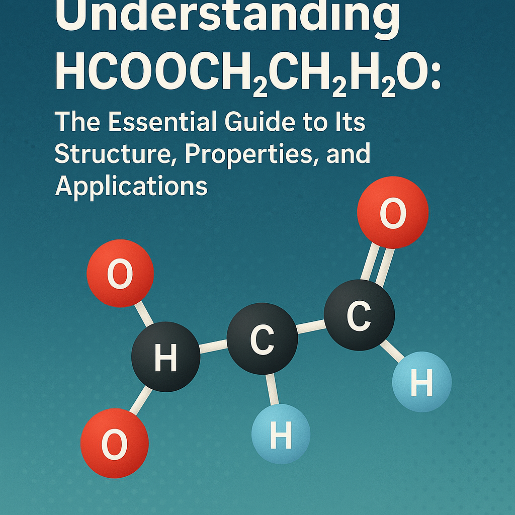 Understanding HCOOCH CH2 H2O: The Essential Guide to Its Structure, Properties, and Applications 2 hcooch ch2 h2o